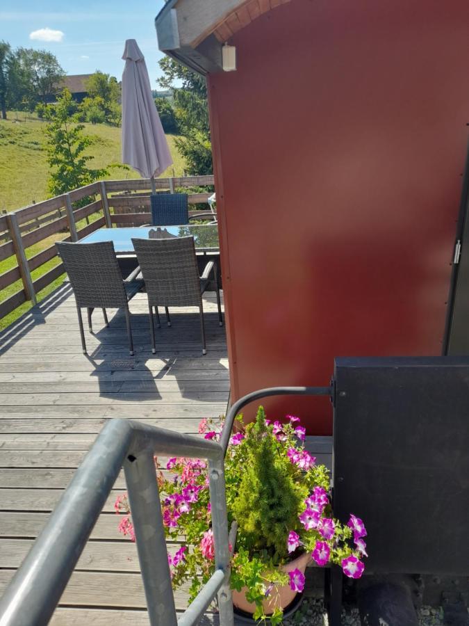 Eisenbahnromantik Im Urlaub Heinsdorfergrund Exterior foto
